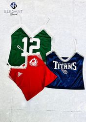 UPCYCLED Sports Jerseys Top - EVR0356