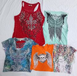 CR7457 Y2K Baby Tees