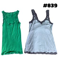 Basic cami tops (brand ) soma , mossino etc .#839