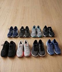 Asics runner shoes (bundle of 8)