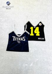 UPCYCLED Sports Jerseys Top - EVR0358