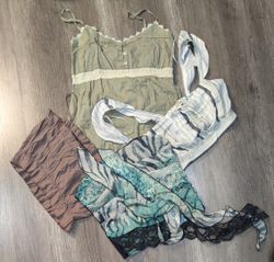 5055 - Y2K Style Cami Tops