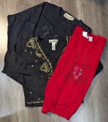 5056 - Suéter estilo bordado