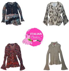 Y2K Terre Teinte Manches Complètes