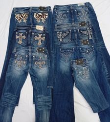 CR7473 Miss Me Flare & Straight Jeans