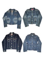 Y2K Denim Jacket | V-T409