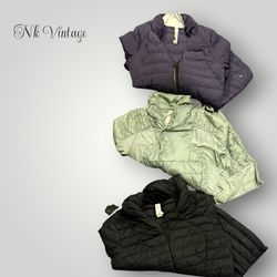 Lululemon feather jackets