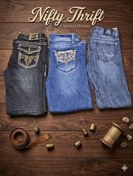 Y2K Embellished/Embroidered Flare/Bootcut Jeans