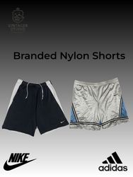 Branded Nylon shorts