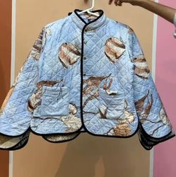 Upcycled Quilt Jackets Chore Coats