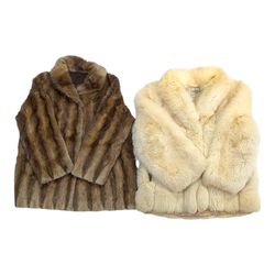 Y2K Real Fur And Faux Fur Coat