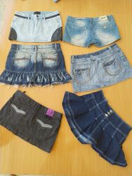 Vintage Denim Skirt Mystery Box - Retro Styles (MS..