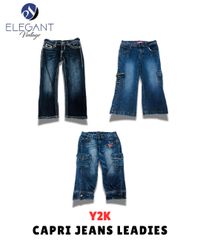 Y2K Capri Jeans Ladies - EV1604
