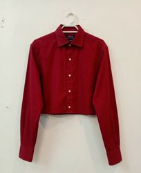 Upcycled Ralph Lauren/ Tommy Hilfiger Crop Tops Mi..