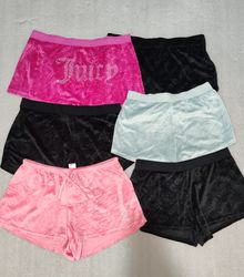 Juicy couture velvet mini shorts