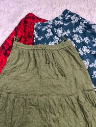 Fashion cotton skirt