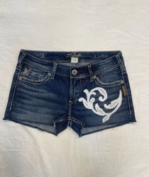 Upcycle Denim Skirt Y2K Style (DV-04)