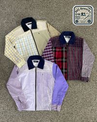 Upcycled RL Harrington Patchwork Jacket