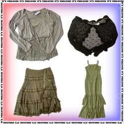 Boho Lagenlook Set - tops, dresses, skirts (SS-224..