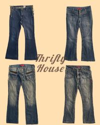 Vintage Muse Y2k Jeans(TH/337)