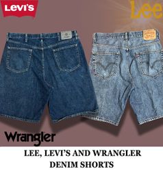 Premium Denim Shorts (Lee, Levi's and Wrangler)