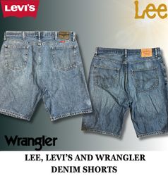Denim Shorts (Lee, Levi's and Wrangler)