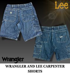 Premium Lee and Wrangler Workwear/Carpenter Shorts