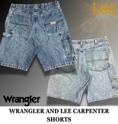 Premium Workwear/carpenter shorts (Lee and Wrangle..