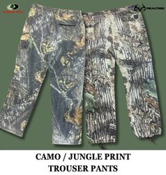 Jungle Print / Camo Trouser pants