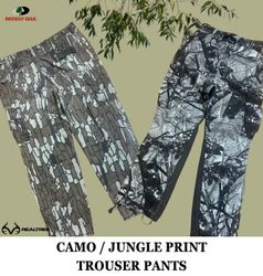 Premium Trouser Pants (Jungle Print / Camo)