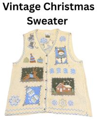 Vintage Christmas Sweater (1160)