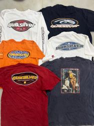 Quiksilver und Billabong Mix Surfwear T-Shirts