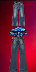 Y2K flares jeans