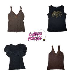 Y2k gothic vibes mix tops (MH-011)