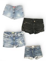 Tv57 Denim Shorts 50P