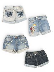 Embroidered Shorts 18P