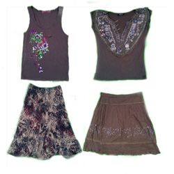 Y2K Mixx & Match Skirts & Tops TY-015