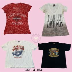 Harley Davidson Women’s Washed Effect Tee – Trendy..