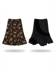 (Fv-1155) Summer Wear High Waist Trendy Skirs For ..