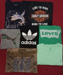 Harley Davidson e outras marcas de camisetas impre..