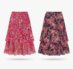 (Fv-1154) Cute Floral Skirts Bundle | Y2..