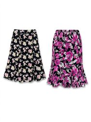 (Fv-1154) Cute Floral Skirts Bundle | Y2K aestheti..