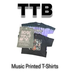 Music Printed T -Shirts       (TTB-37)