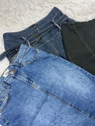 Y2k denim skirts
