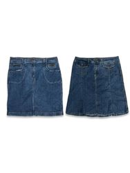 (FV-1169) Y2K Denim Mini Röcke