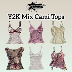 Y2K Mix Cami Tops