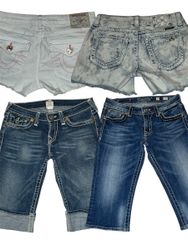 Miss Me and True Religion Short and Capri  | V-T 4..