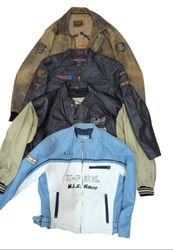 Vintage Lather Mix Styles Lather Jacket's