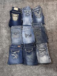 Y2K Embellished/Flared Jeans #150426