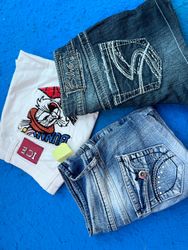 Silver& 0ther Brands mini shorts y2k/235